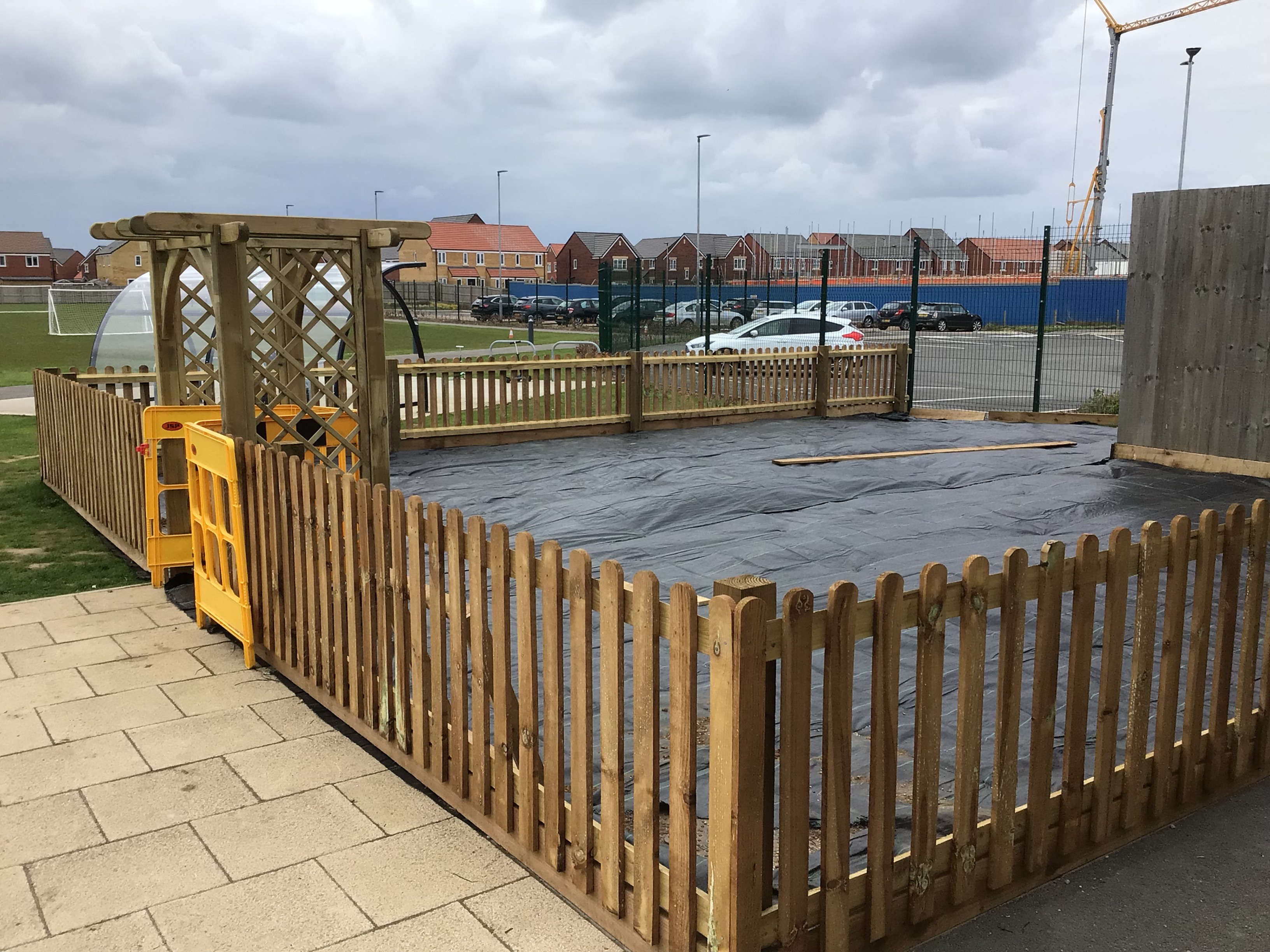 Our New Allotment April 2023